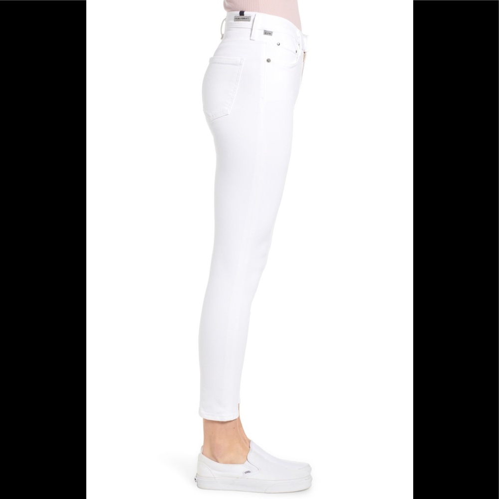 Citizens of Humanity Rocket Crop White High-Rise Skinny, Stretch Denim, Size 26